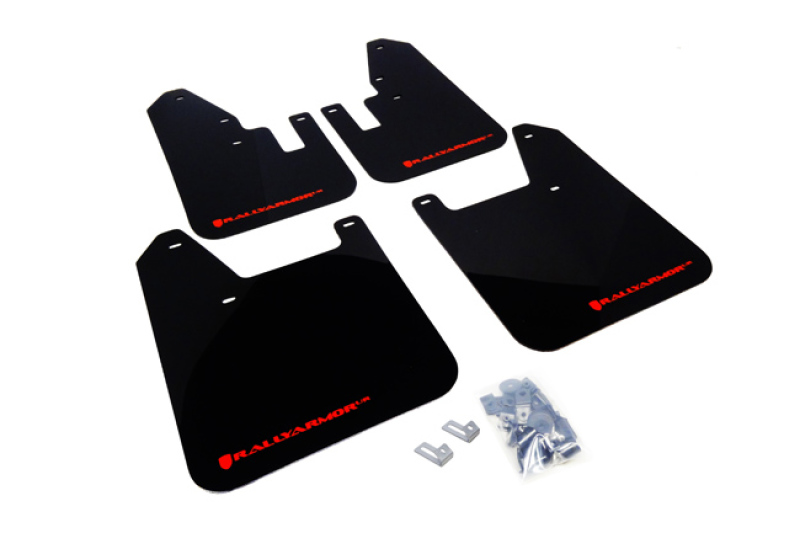 Subaru Forester Mud Flap - Rally Armor - UR - Black - `98-`02